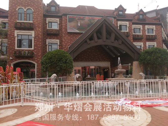 汝州普罗旺世开盘铁马护栏